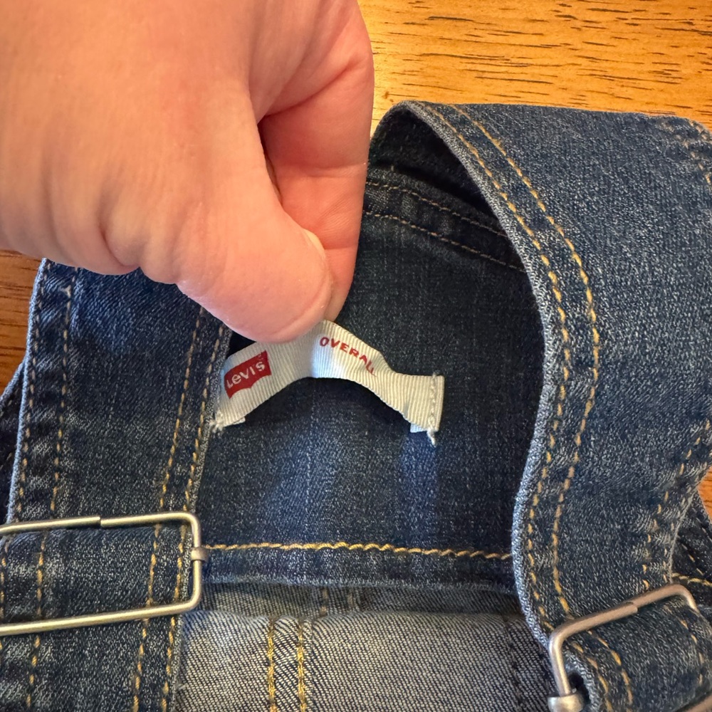 Levi’s 12 Month Denim Overalls Bibs Pants - Picture 3 of 5